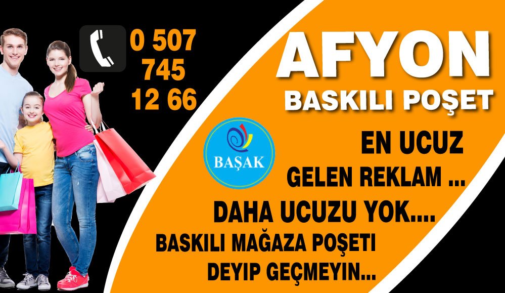 Afyon Baskılı Poşet